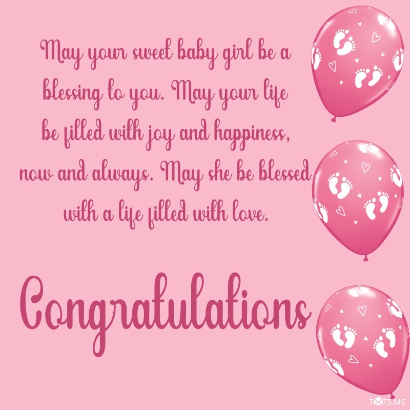 Wishes for New Born Baby Girl