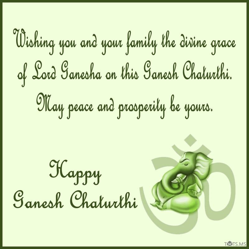 Ganesh Chaturthi Wishes